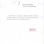 Strona tytułowa protokołu